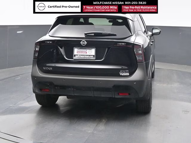 2026 Super Black Nissan Kicks SV AWD SUV