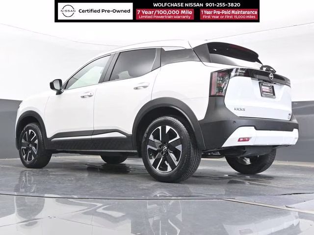 2026 Aspen White Tricoat Nissan Kicks SV AWD SUV