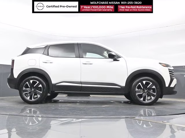 2026 Aspen White Tricoat Nissan Kicks SV AWD SUV