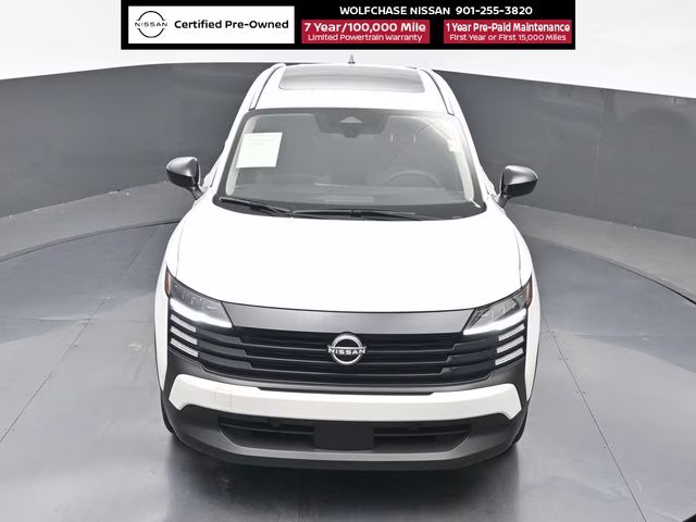 2026 Aspen White Tricoat Nissan Kicks SV AWD SUV