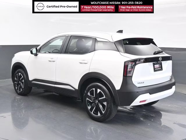 2026 Aspen White Tricoat Nissan Kicks SV AWD SUV