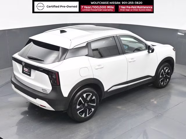 2026 Aspen White Tricoat Nissan Kicks SV AWD SUV