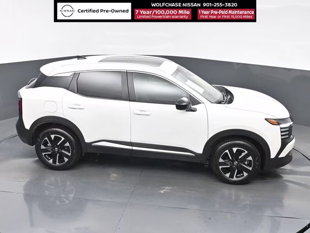 2026 Aspen White Tricoat Nissan Kicks SV AWD SUV