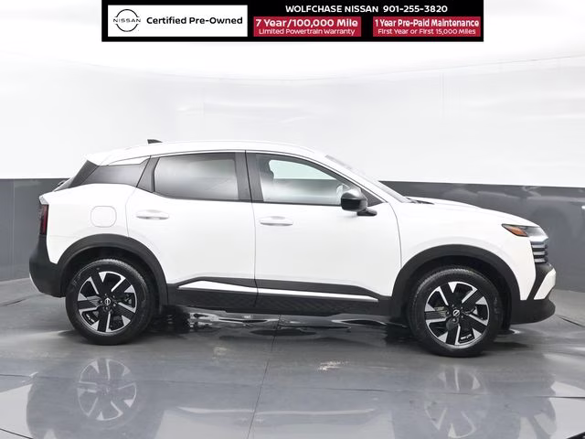 2026 Aspen White Tricoat Nissan Kicks SV AWD SUV
