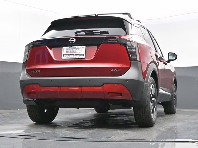 2026 Scarlet Ember/Super Black Nissan Kicks SV AWD SUV