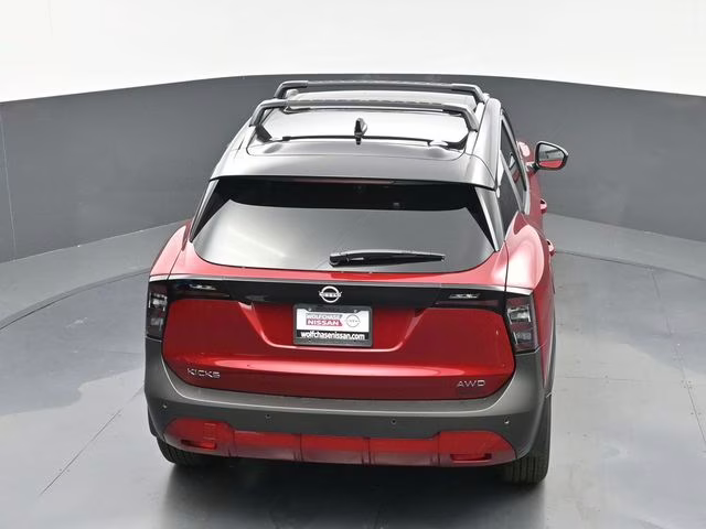 2026 Scarlet Ember/Super Black Nissan Kicks SV AWD SUV
