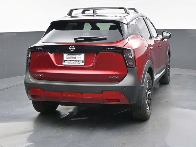 2026 Scarlet Ember/Super Black Nissan Kicks SV AWD SUV