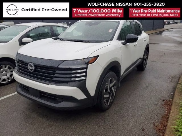 2026 Aspen White Tricoat Nissan Kicks SV FWD SUV