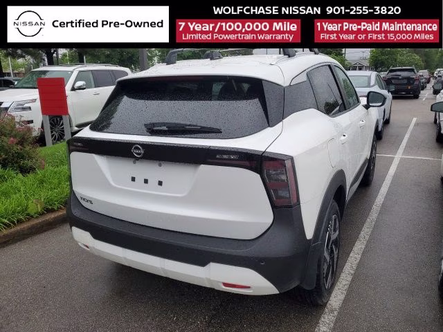 2026 Aspen White Tricoat Nissan Kicks SV FWD SUV