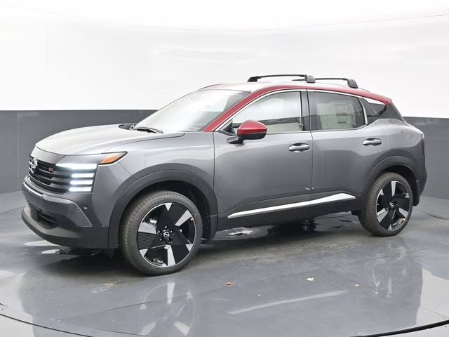 2026 Gun Metallic/Scarlet Ember Tintcoat Nissan Kicks SR FWD SUV