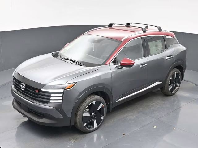 2026 Gun Metallic/Scarlet Ember Tintcoat Nissan Kicks SR FWD SUV