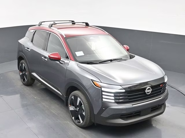2026 Gun Metallic/Scarlet Ember Tintcoat Nissan Kicks SR FWD SUV