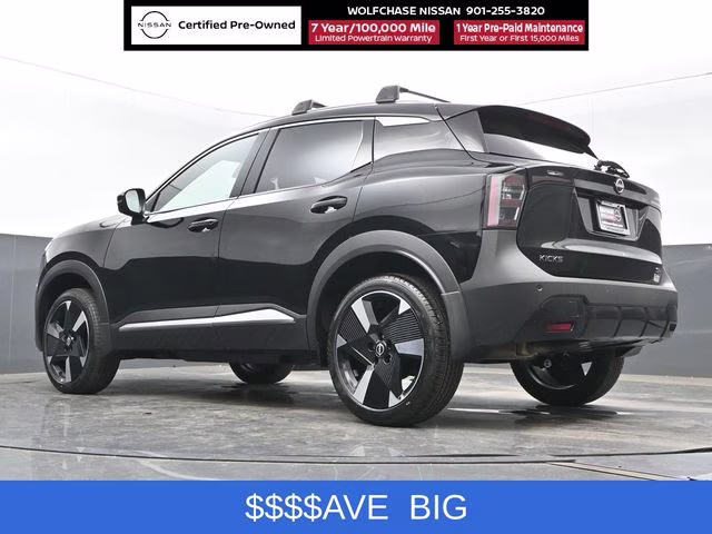 2026 Super Black Nissan Kicks SR FWD SUV
