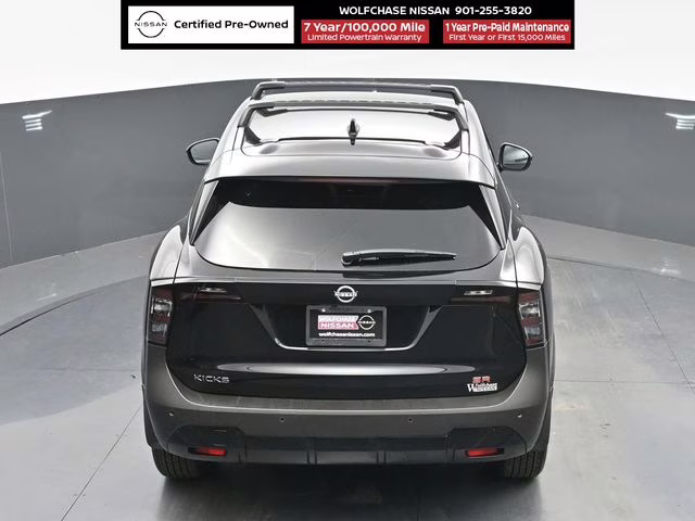 2026 Super Black Nissan Kicks SR FWD SUV