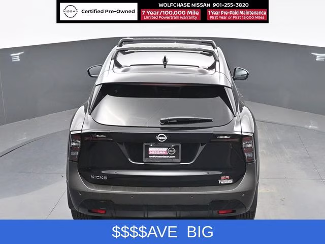 2026 Super Black Nissan Kicks SR FWD SUV