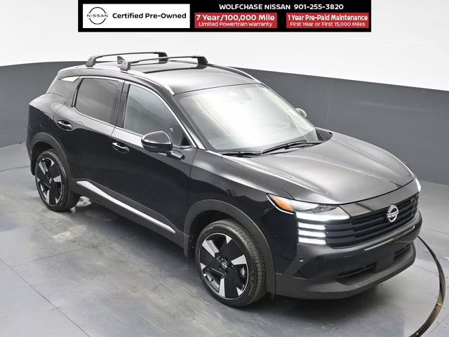 2026 Super Black Nissan Kicks SR FWD SUV