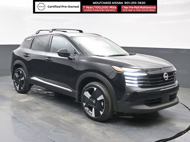 2026 Super Black Nissan Kicks SR FWD SUV