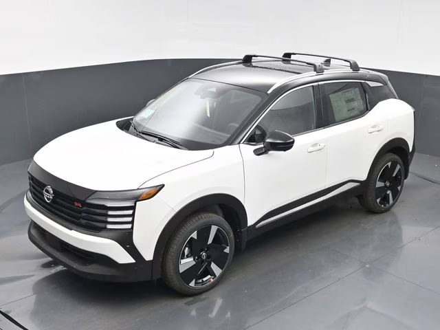 2026 Aspen White/Super Black Nissan Kicks SR FWD SUV