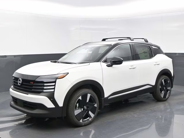 2026 Aspen White/Super Black Nissan Kicks SR AWD SUV