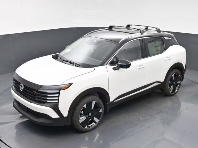 2026 Aspen White/Super Black Nissan Kicks SR AWD SUV