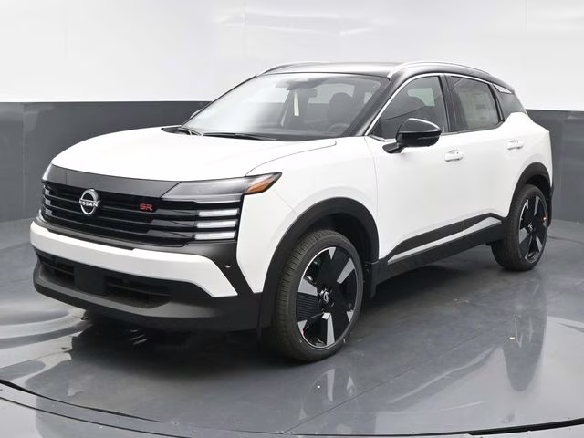 2026 Aspen White/Super Black Nissan Kicks SR AWD SUV