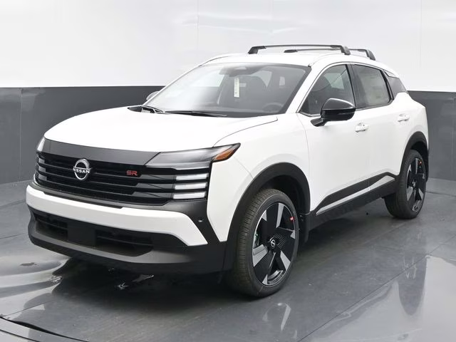 2026 Aspen White Tricoat Nissan Kicks SR AWD SUV