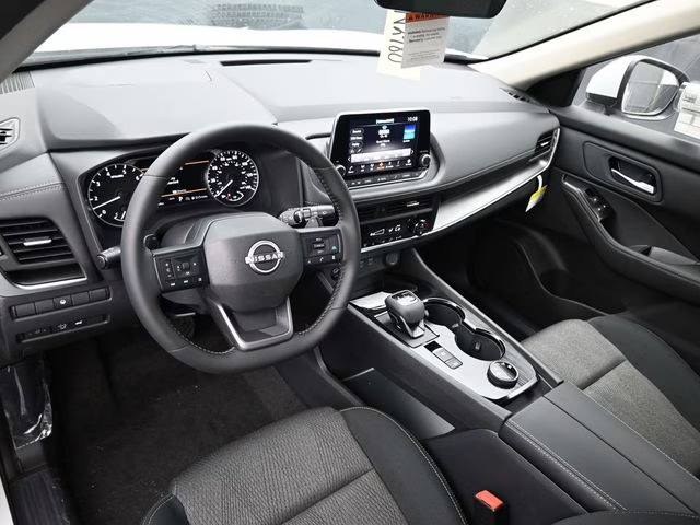 2026 Everest White Pearl Tricoat Nissan Rogue SV AWD SUV