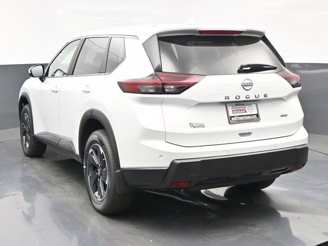 2026 Everest White Pearl Tricoat Nissan Rogue SV AWD SUV