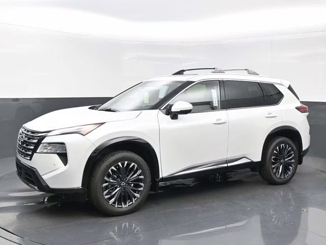 2026 Everest White Pearl Tricoat Nissan Rogue Platinum AWD SUV