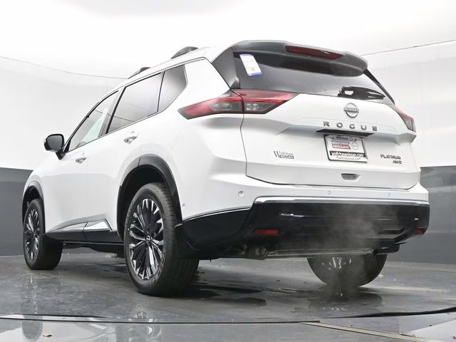 2026 Everest White Pearl Tricoat Nissan Rogue Platinum AWD SUV