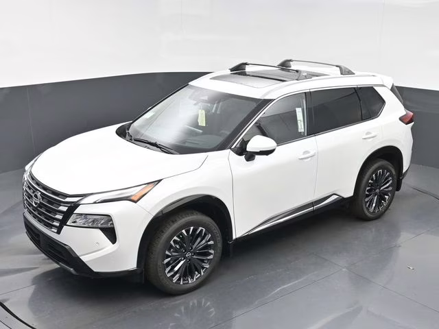2026 Everest White Pearl Tricoat Nissan Rogue Platinum AWD SUV