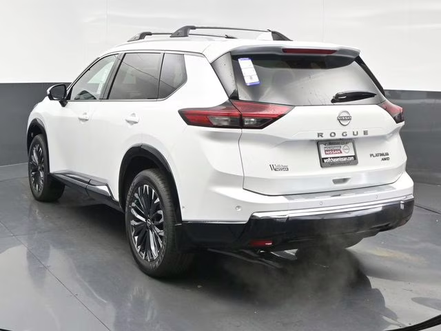 2026 Everest White Pearl Tricoat Nissan Rogue Platinum AWD SUV
