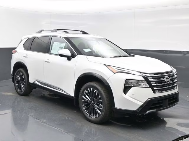 2026 Everest White Pearl Tricoat Nissan Rogue Platinum AWD SUV