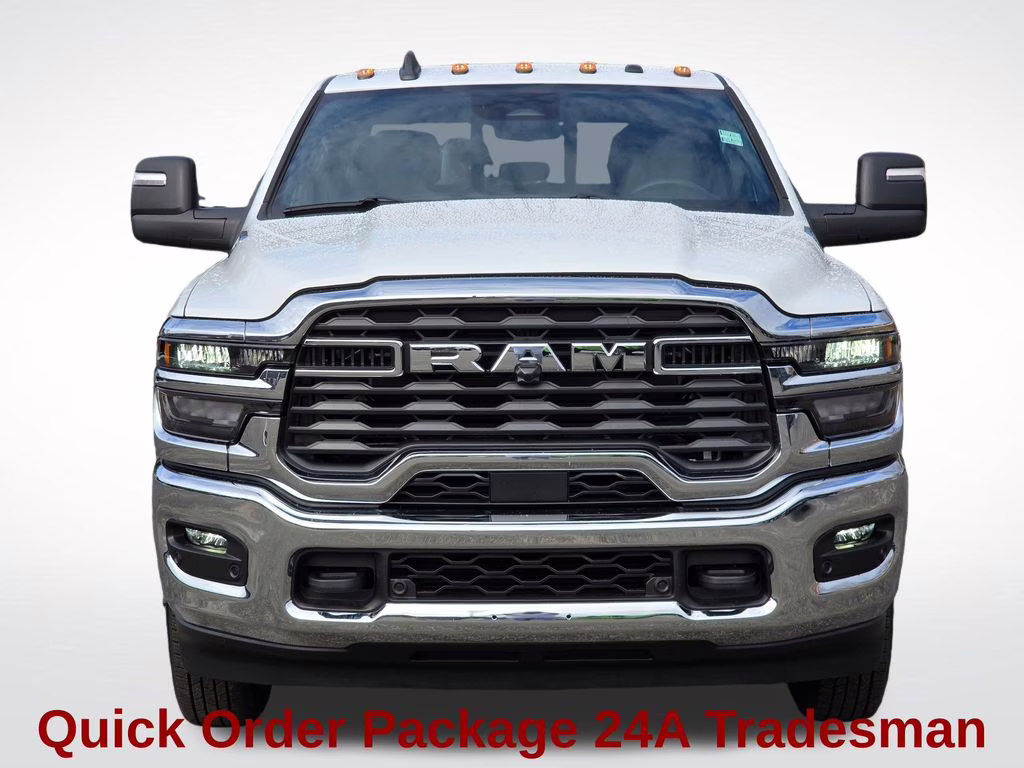 2026 Bright White Clearcoat Ram 3500 Tradesman 4X4 Truck