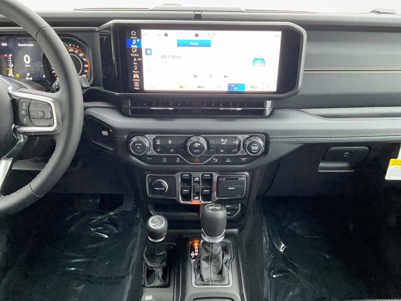 2026 black clearcoat Jeep Wrangler Sahara 4X4 SUV