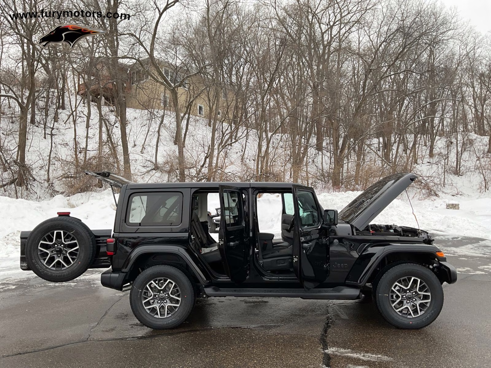 2026 black clearcoat Jeep Wrangler Sahara 4X4 SUV