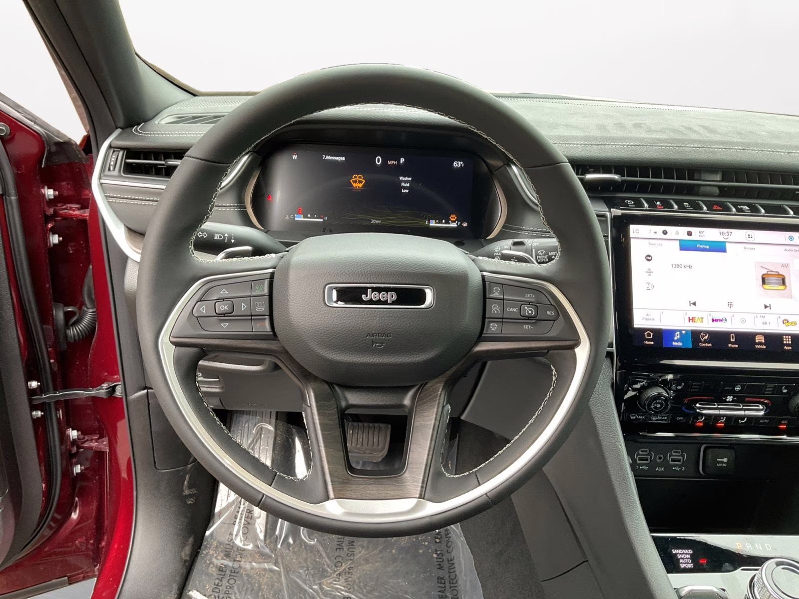 2025 Velvet Red Pearlcoat Jeep Grand Cherokee Limited 4X4 SUV