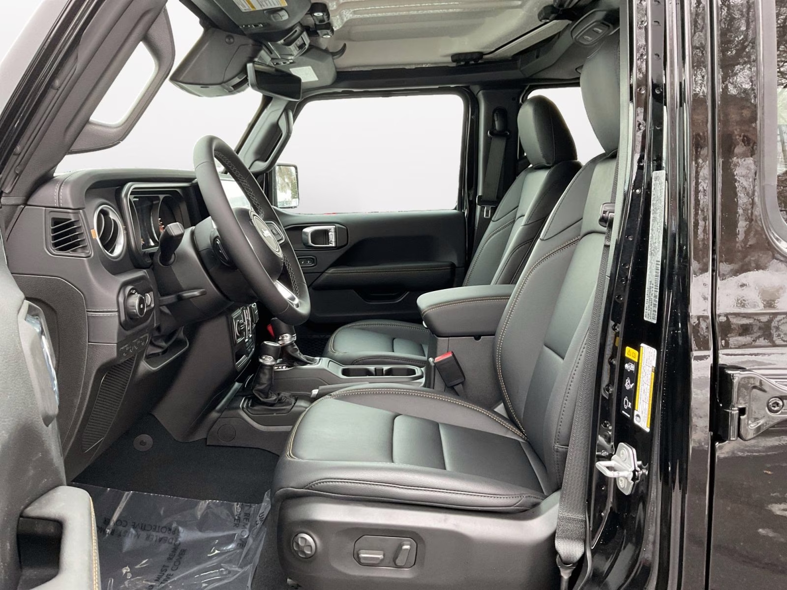 2026 black clearcoat Jeep Wrangler Sahara 4X4 SUV