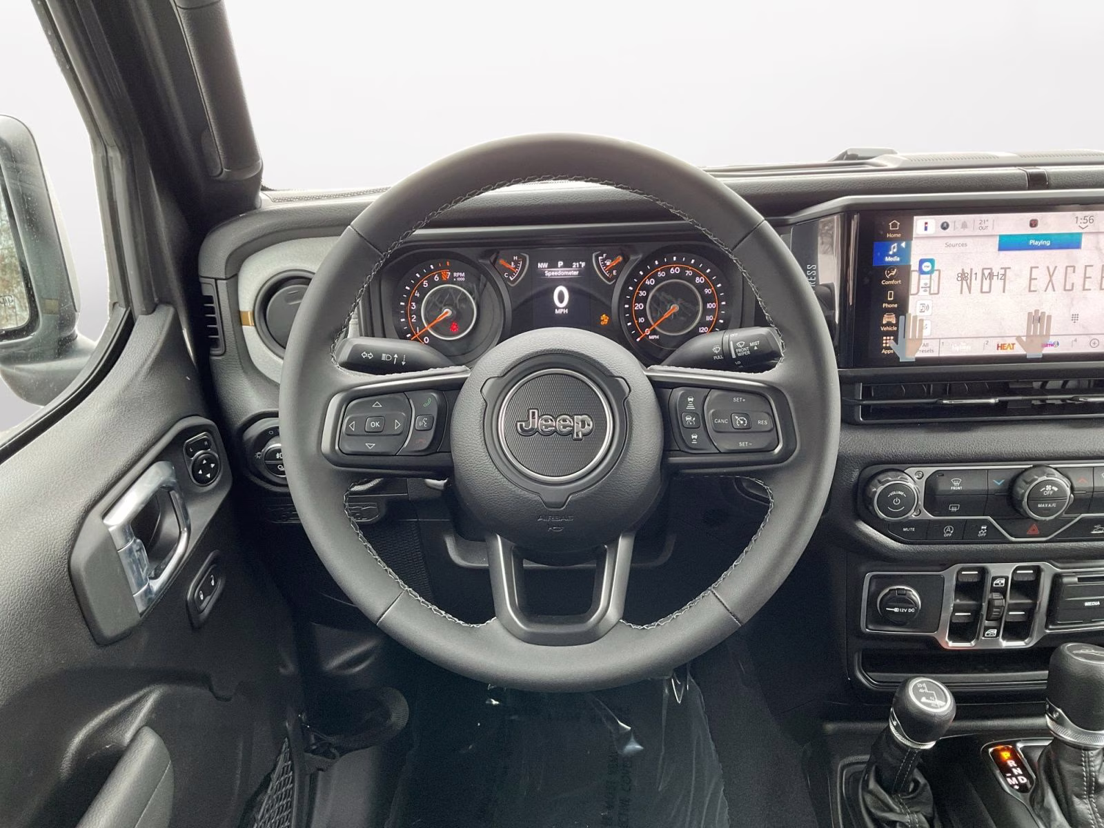 2026 Granite Crystal Metallic Clearcoat Jeep Gladiator Sport S 4X4 Truck