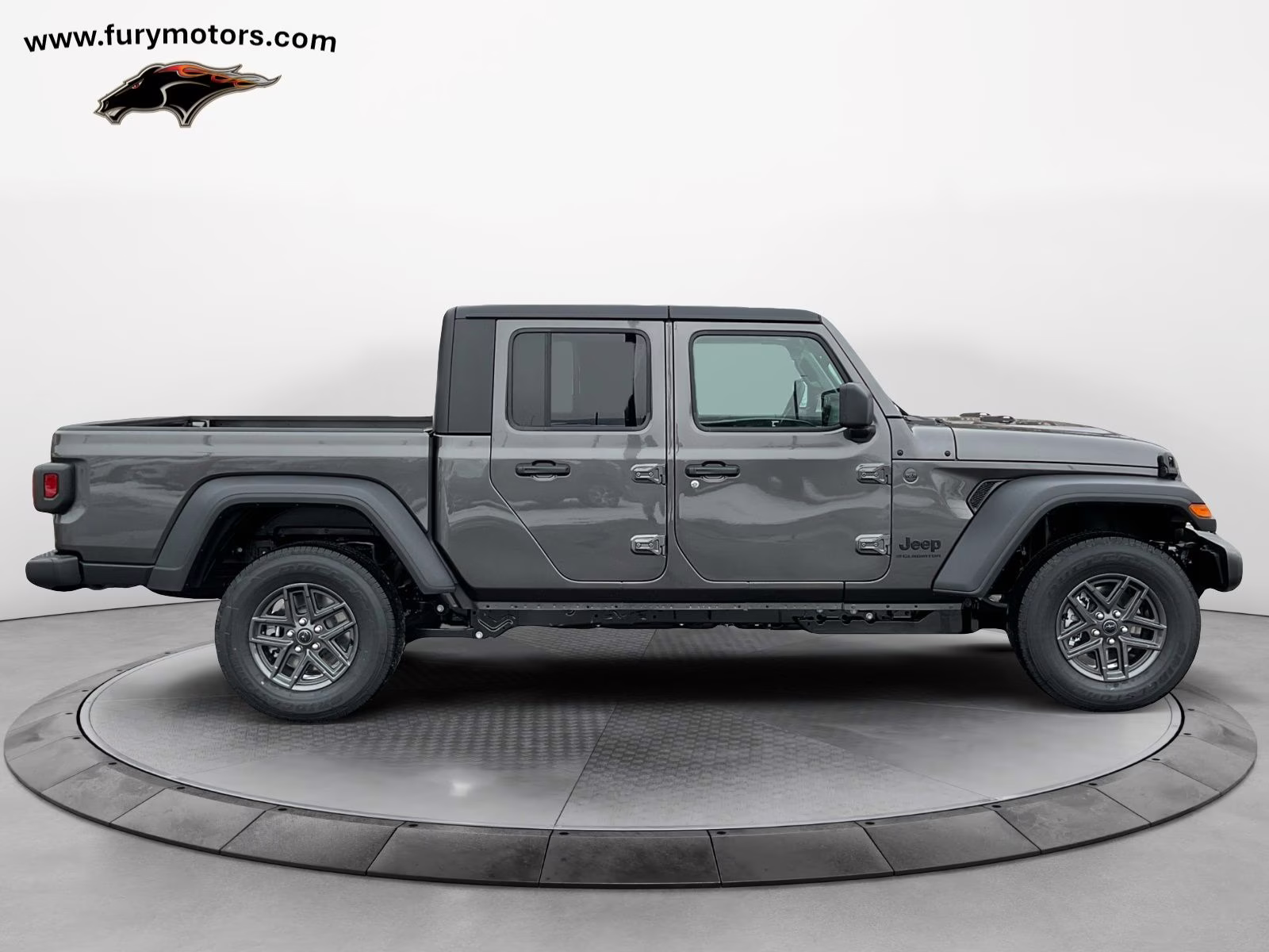 2026 Granite Crystal Metallic Clearcoat Jeep Gladiator Sport S 4X4 Truck