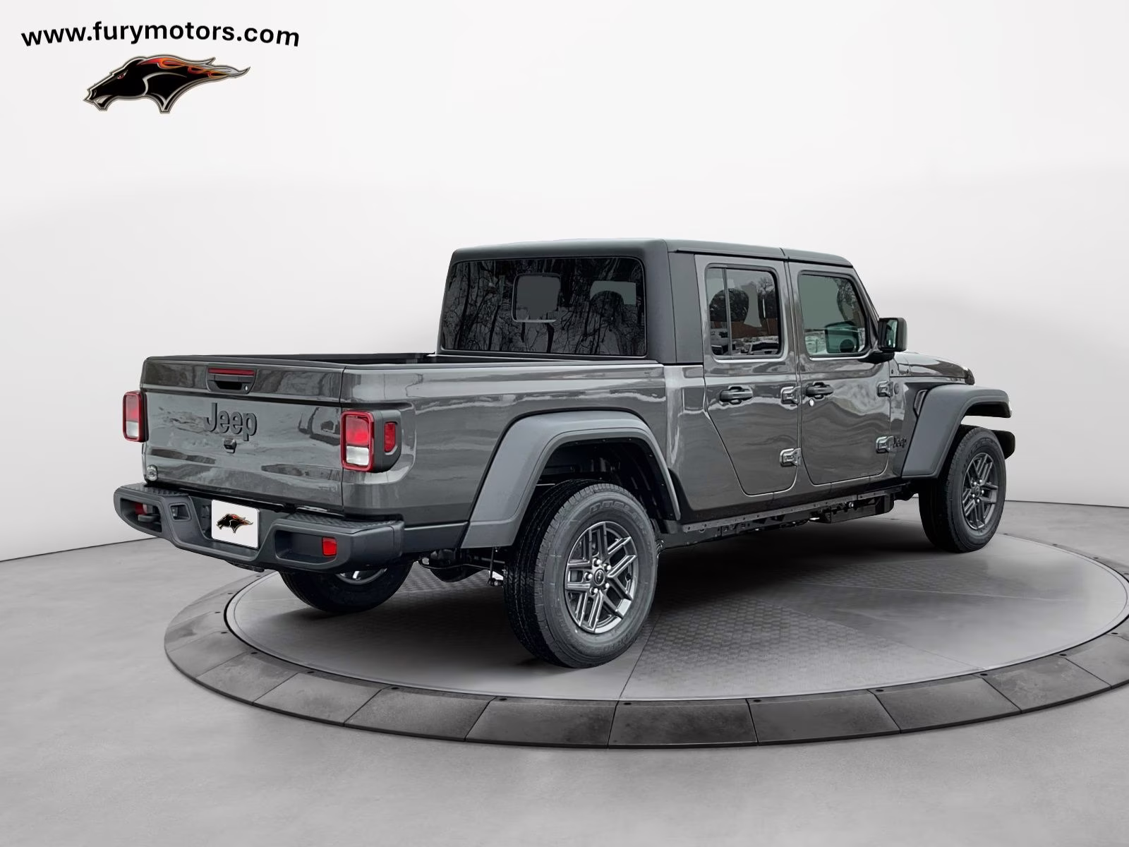 2026 Granite Crystal Metallic Clearcoat Jeep Gladiator Sport S 4X4 Truck