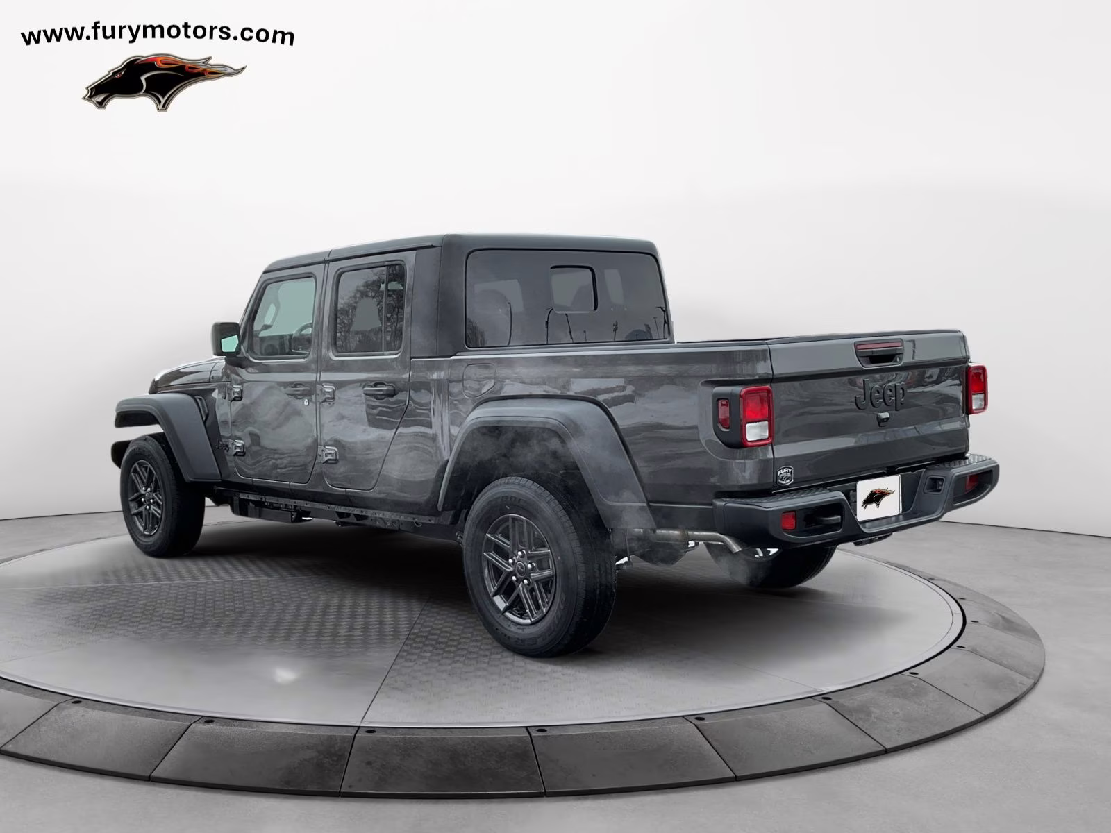 2026 Granite Crystal Metallic Clearcoat Jeep Gladiator Sport S 4X4 Truck