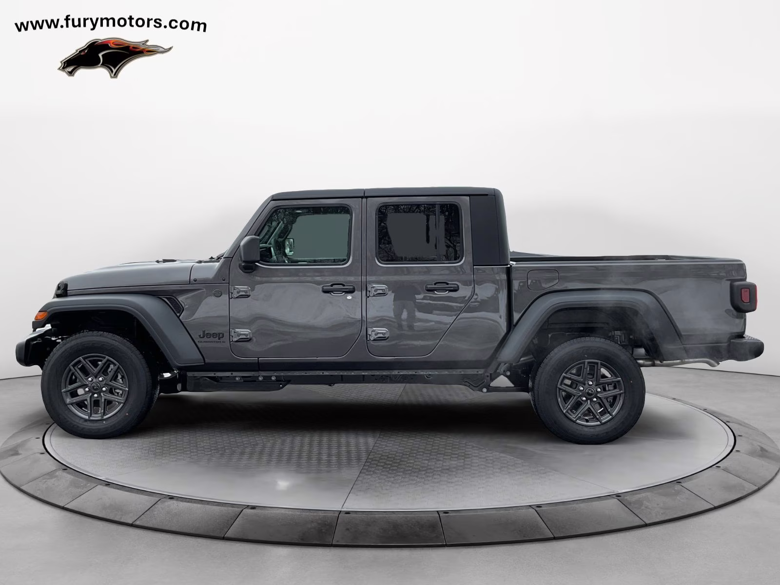 2026 Granite Crystal Metallic Clearcoat Jeep Gladiator Sport S 4X4 Truck
