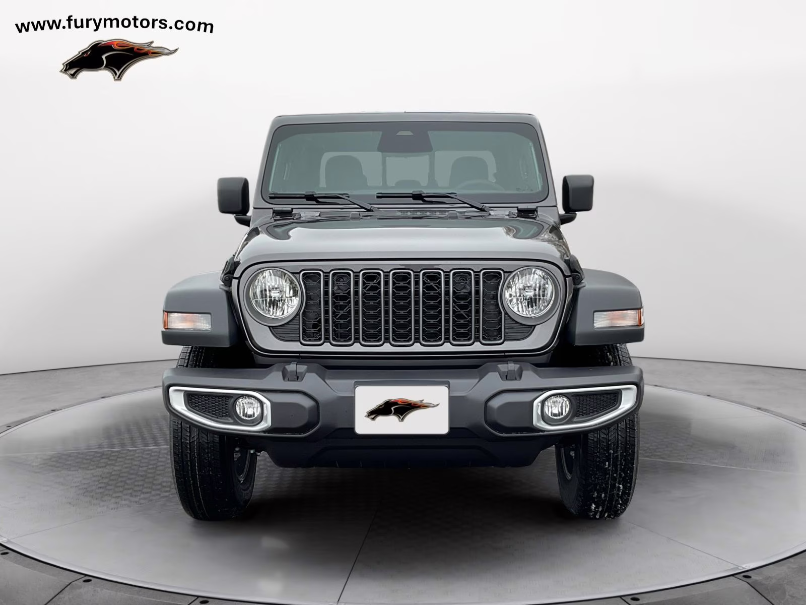 2026 Granite Crystal Metallic Clearcoat Jeep Gladiator Sport S 4X4 Truck