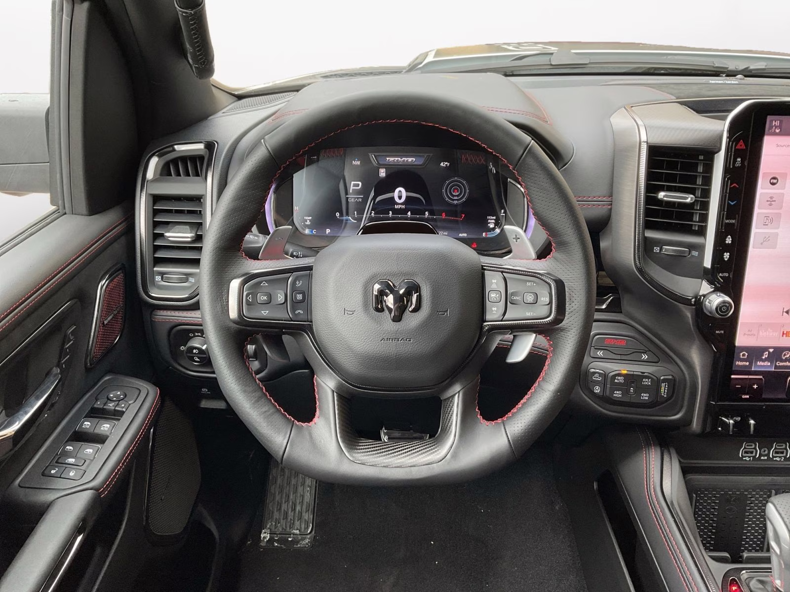 2026 Bright White Clearcoat Ram 1500 RHO 4X4 Truck