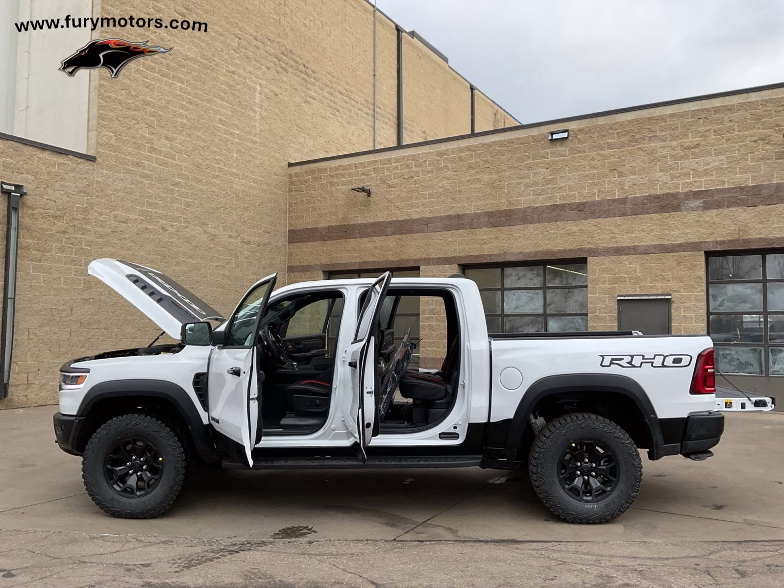 2026 Bright White Clearcoat Ram 1500 RHO 4X4 Truck