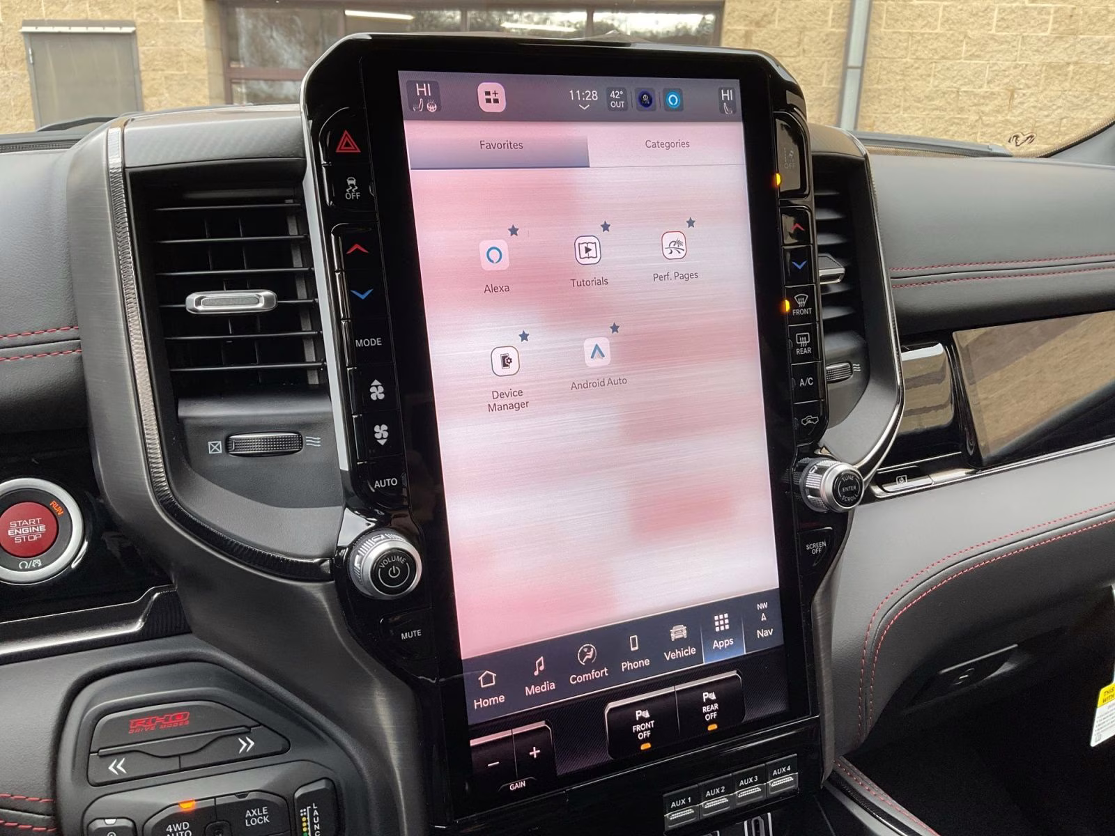 2026 Bright White Clearcoat Ram 1500 RHO 4X4 Truck