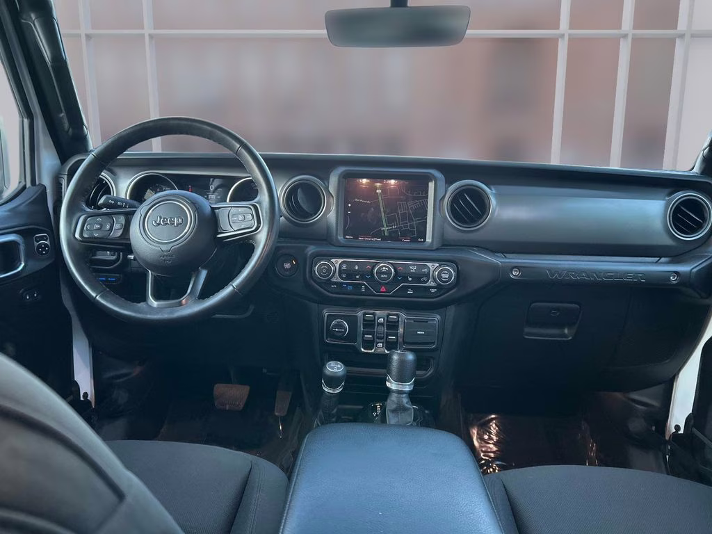 2023 Bright White Clearcoat Jeep Wrangler Base 4xe 4X4 SUV