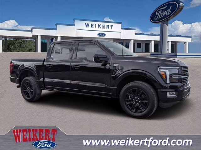 2025 Black Metallic Ford F-150 Platinum 4X4 Truck