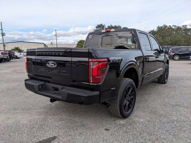 2025 Black Metallic Ford F-150 Platinum 4X4 Truck
